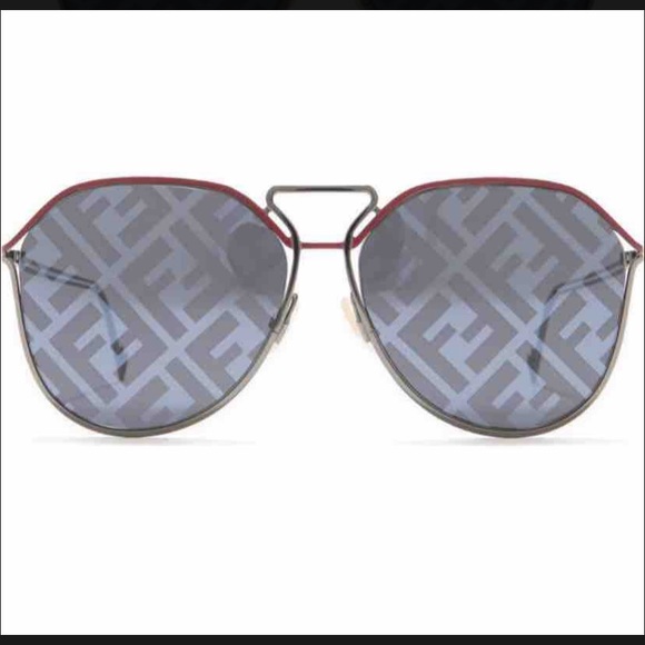 Fendi 60 aviator sunglasses - Picture 9 of 9